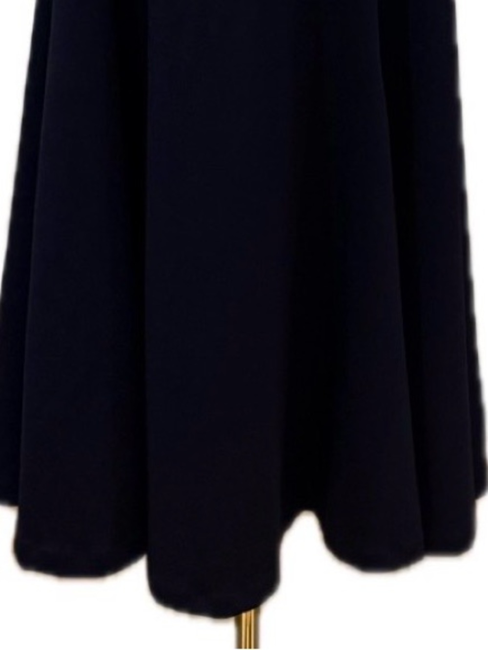 Calvin Klein NWOT Navy Short Sleeve Belted Fit & Flare Dress 8 - Picture 6 of 9